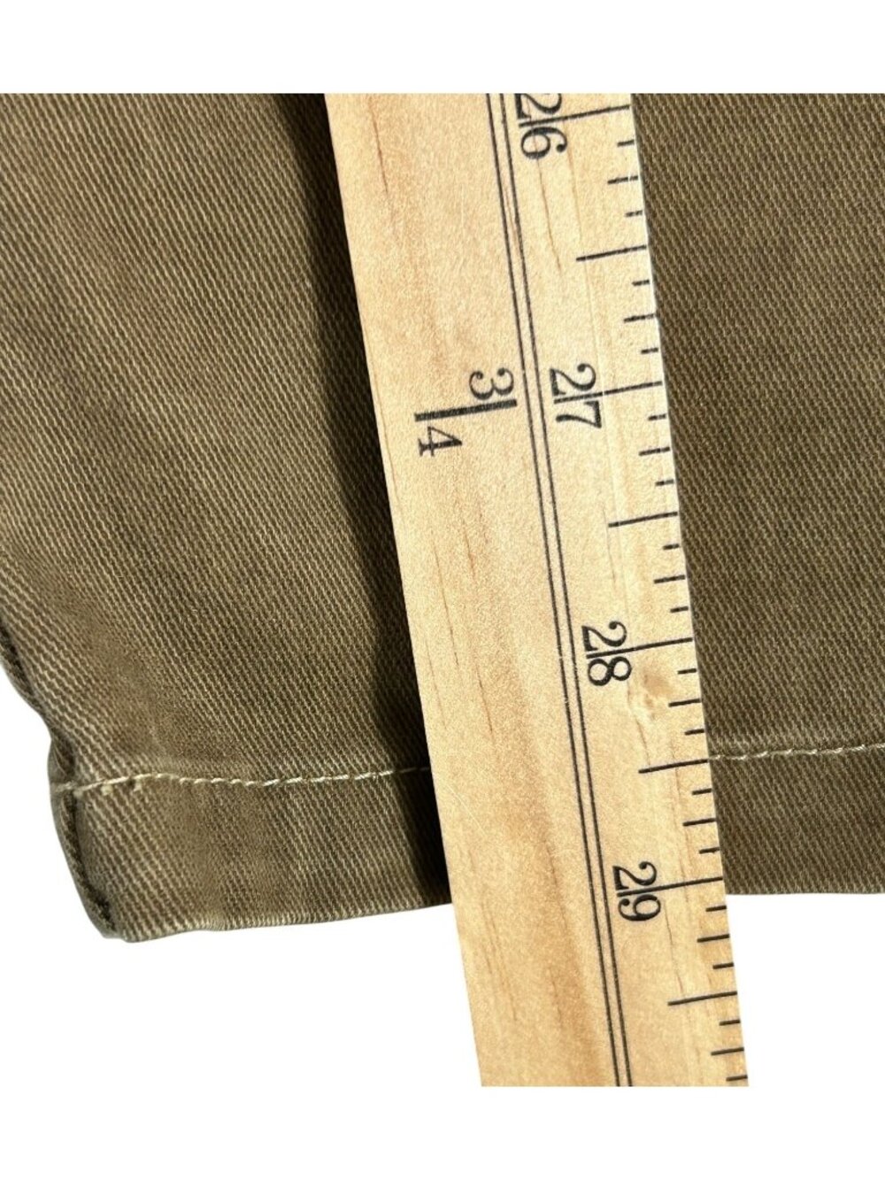 Kuhl Easy Rydr Brown Canvas Denim Pants Men's 40x30 Articulated Knees W/ FLAWS - Picture 6 of 16